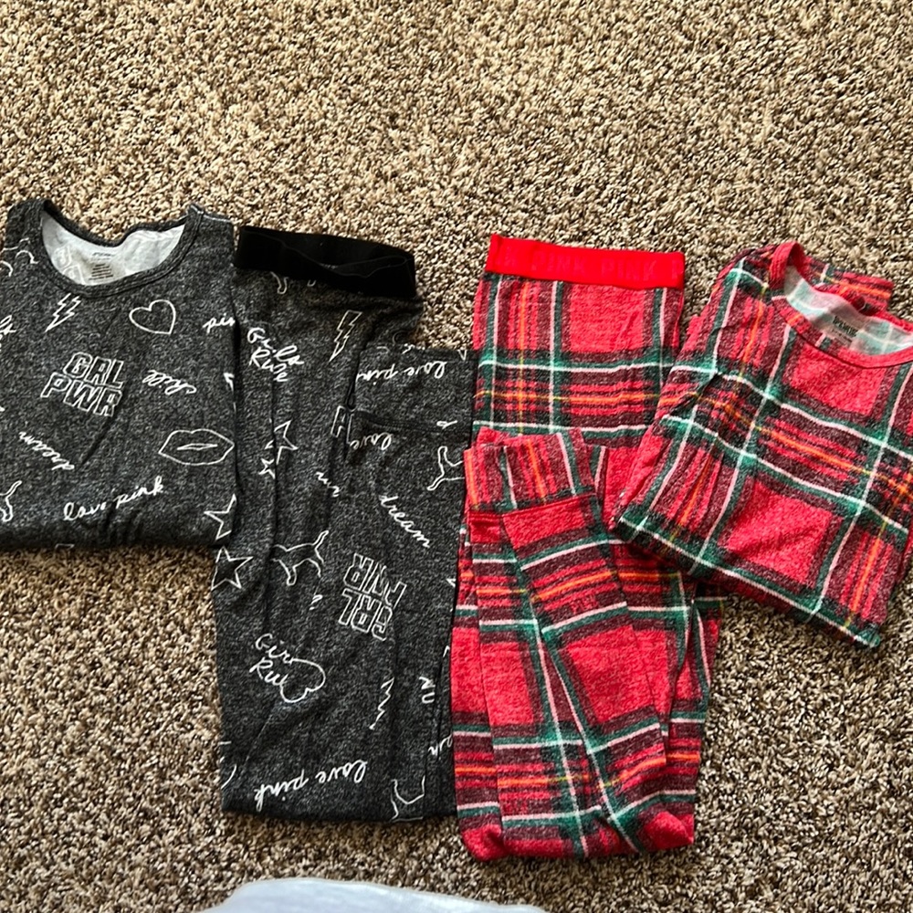 PINK size small pajamas